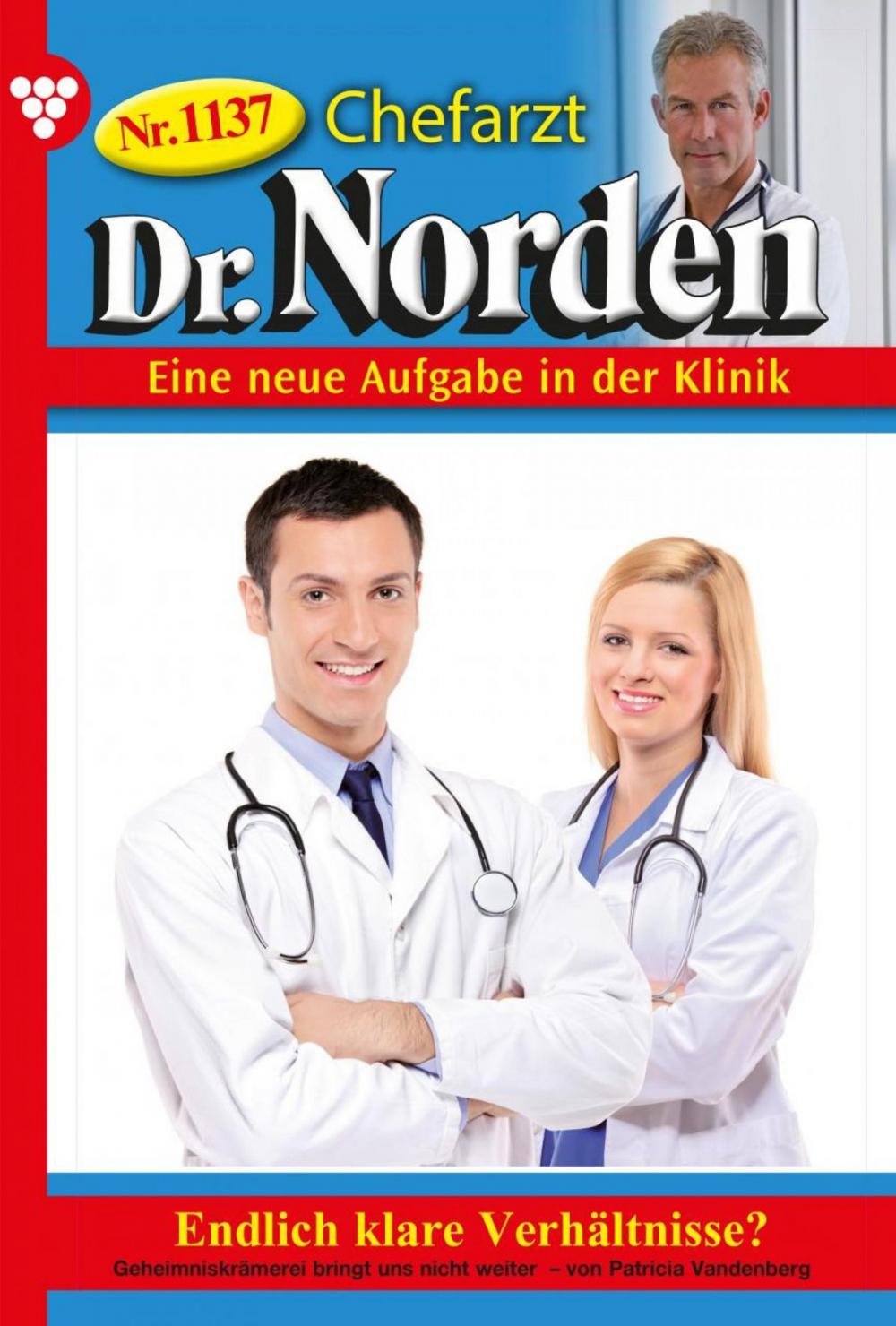 Big bigCover of Chefarzt Dr. Norden 1137 – Arztroman