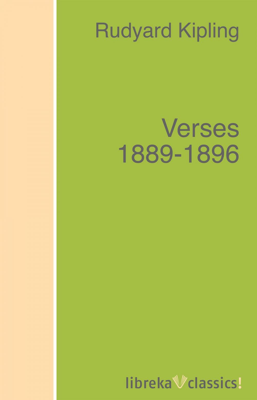 Big bigCover of Verses 1889-1896