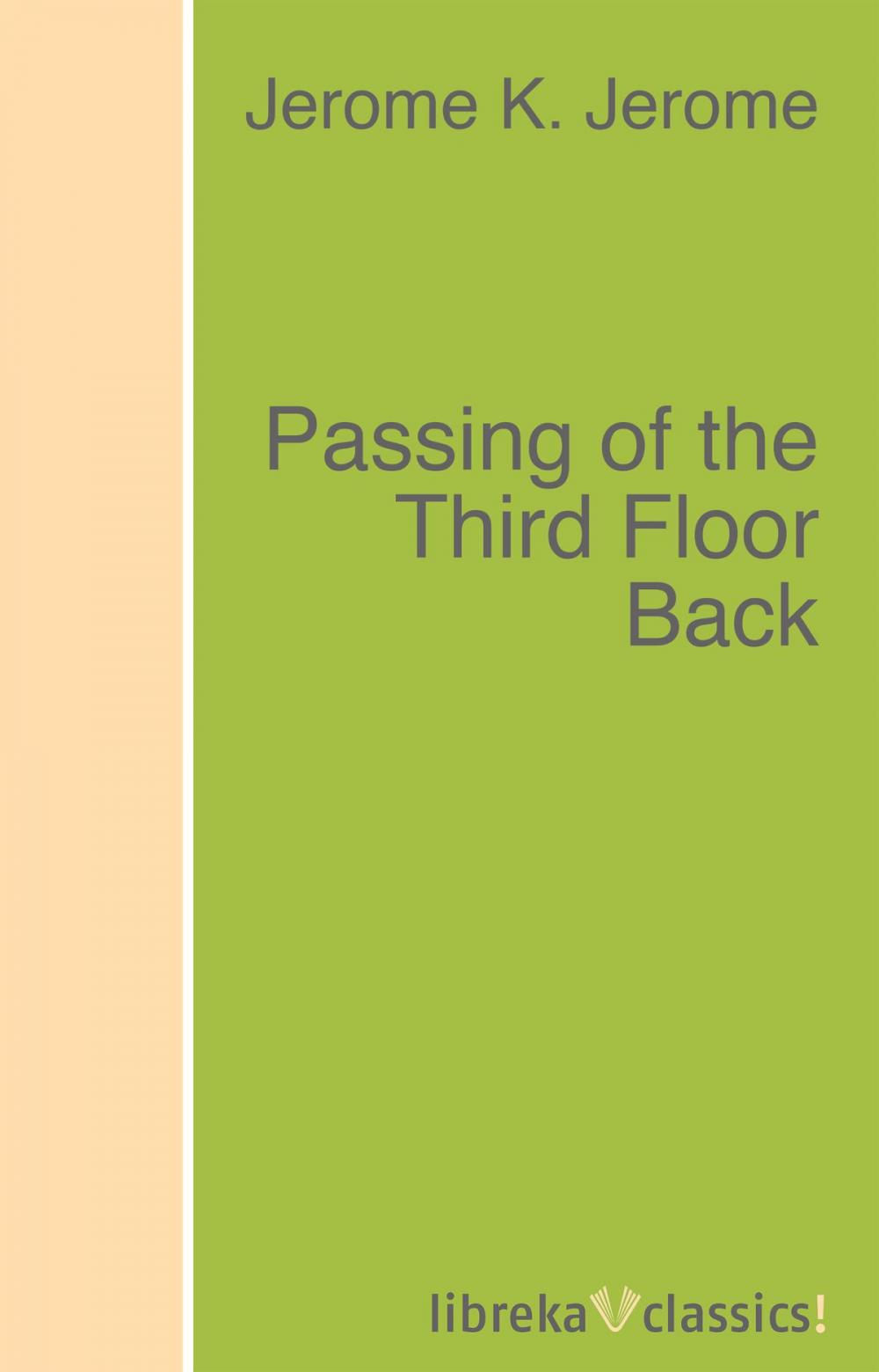 Big bigCover of Passing of the Third Floor Back