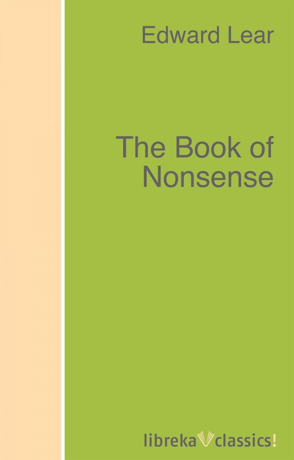 Big bigCover of The Book of Nonsense