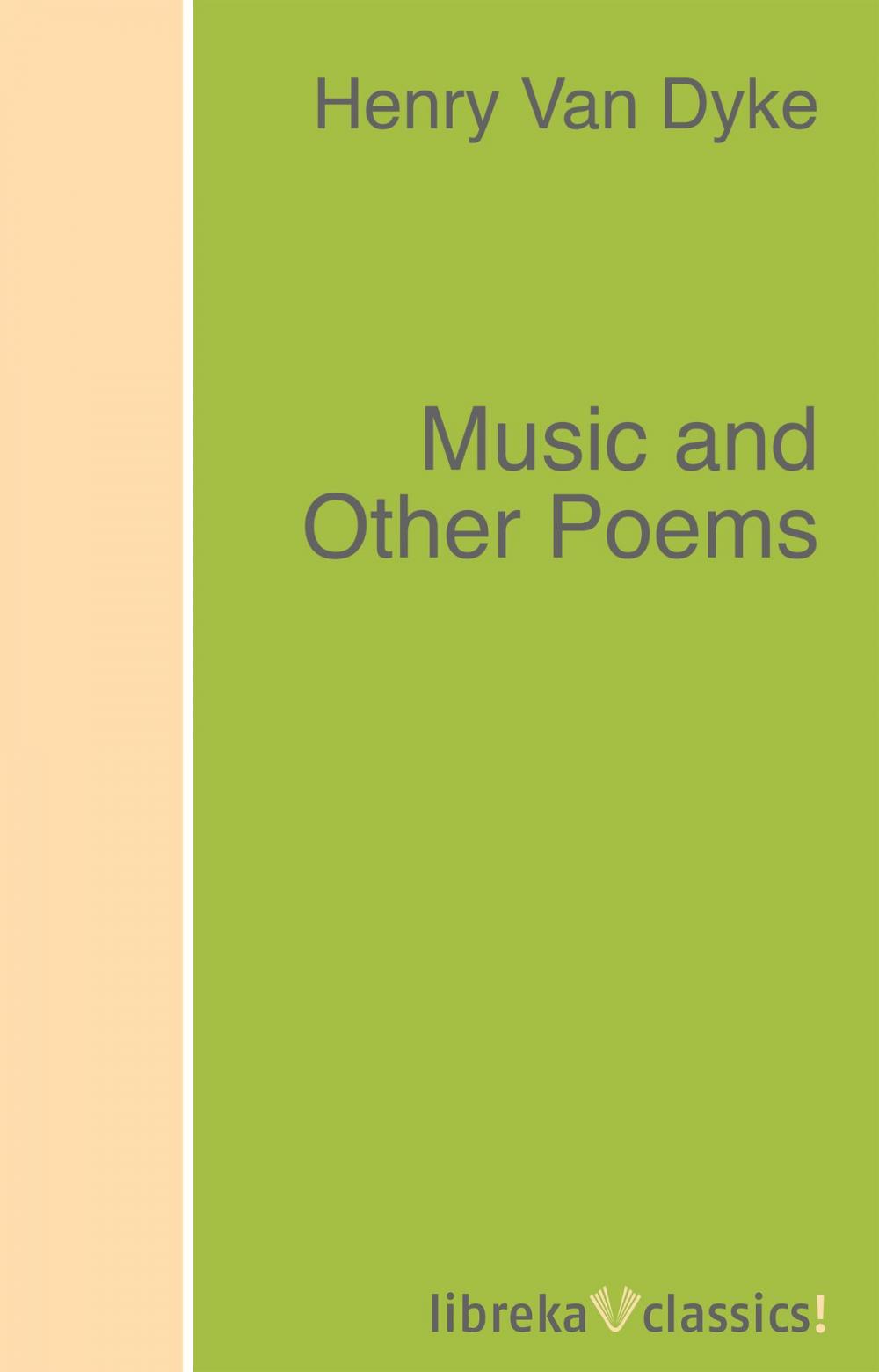 Big bigCover of Music and Other Poems