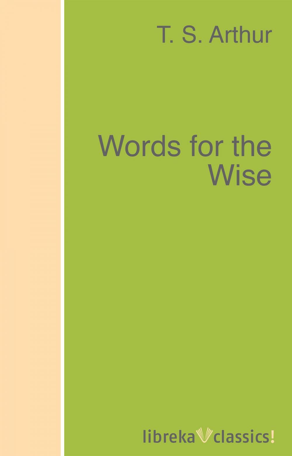 Big bigCover of Words for the Wise