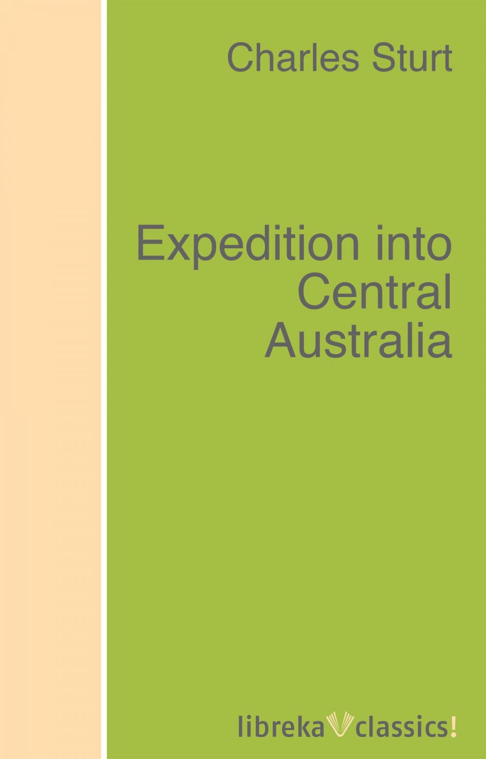 Big bigCover of Expedition into Central Australia