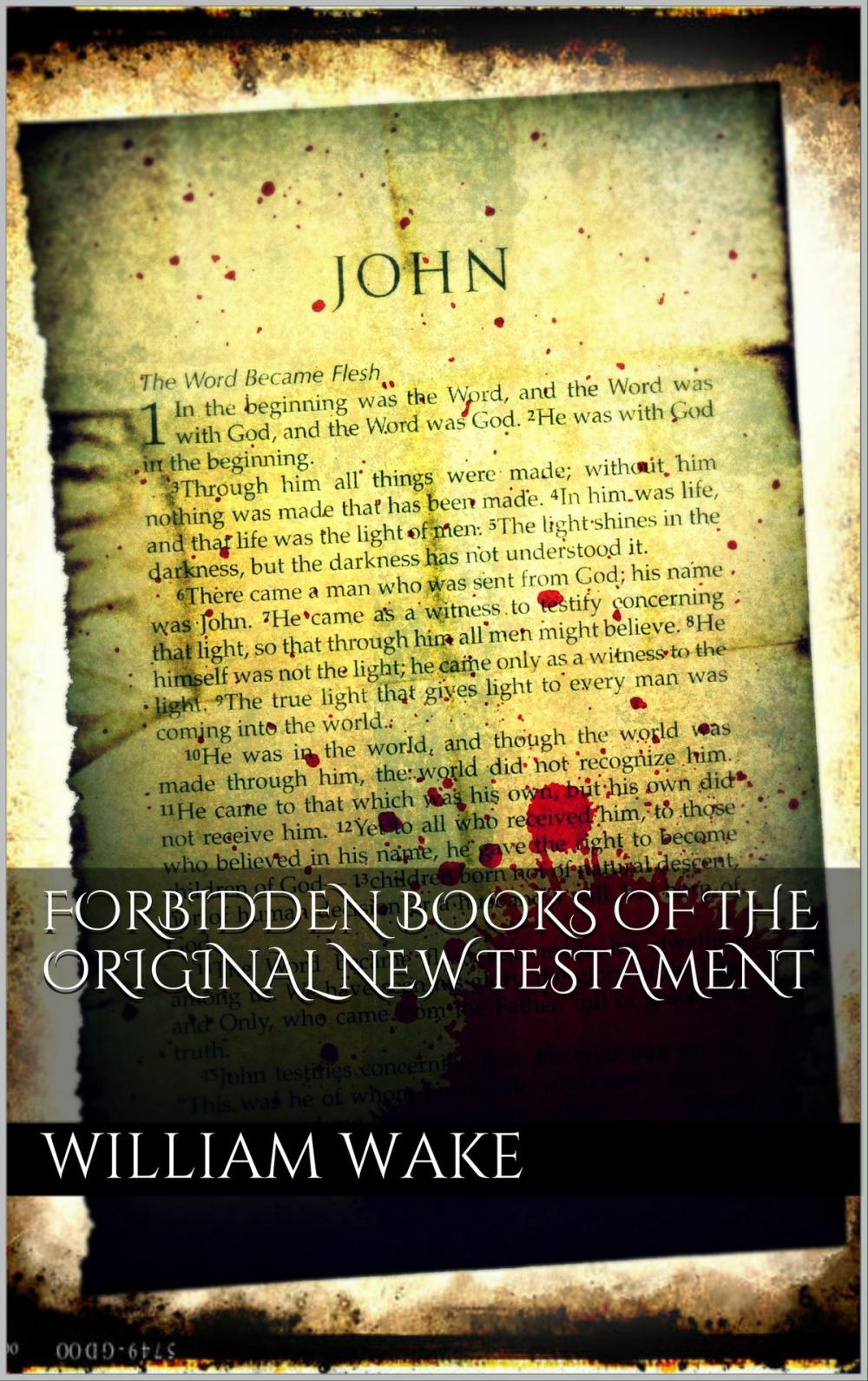 Big bigCover of Forbidden books of the original New Testament