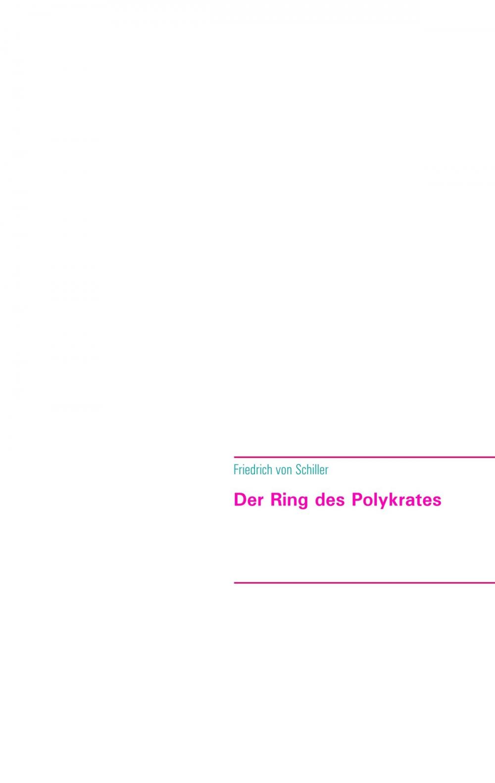 Big bigCover of Der Ring des Polykrates