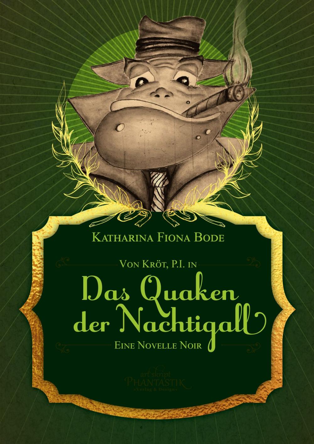 Big bigCover of Von Kröt, P.I. in Das Quaken der Nachtigall