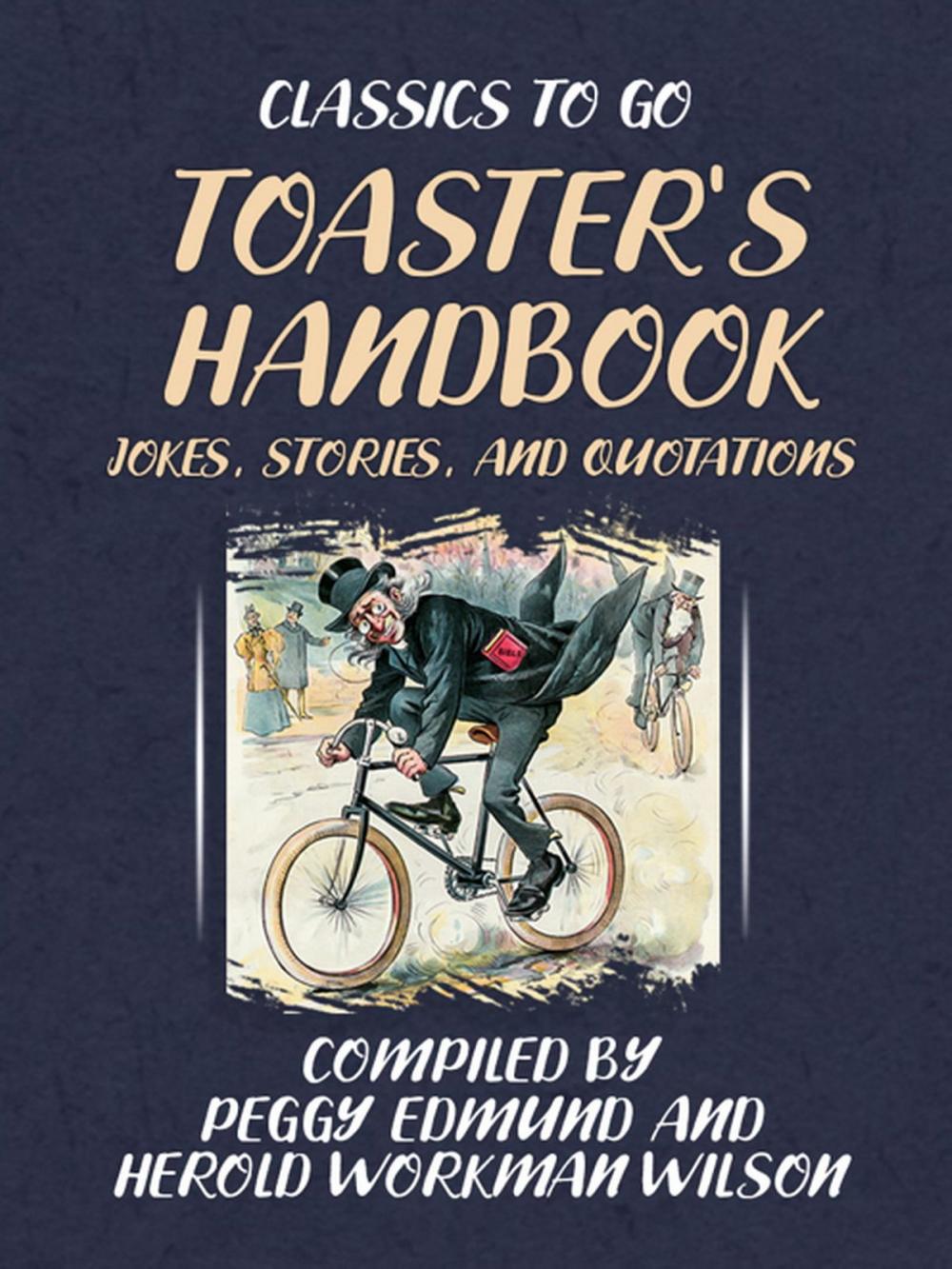 Big bigCover of TOASTER'S HANDBOOK, JOKES, STORIES, AND QUOTATIONS