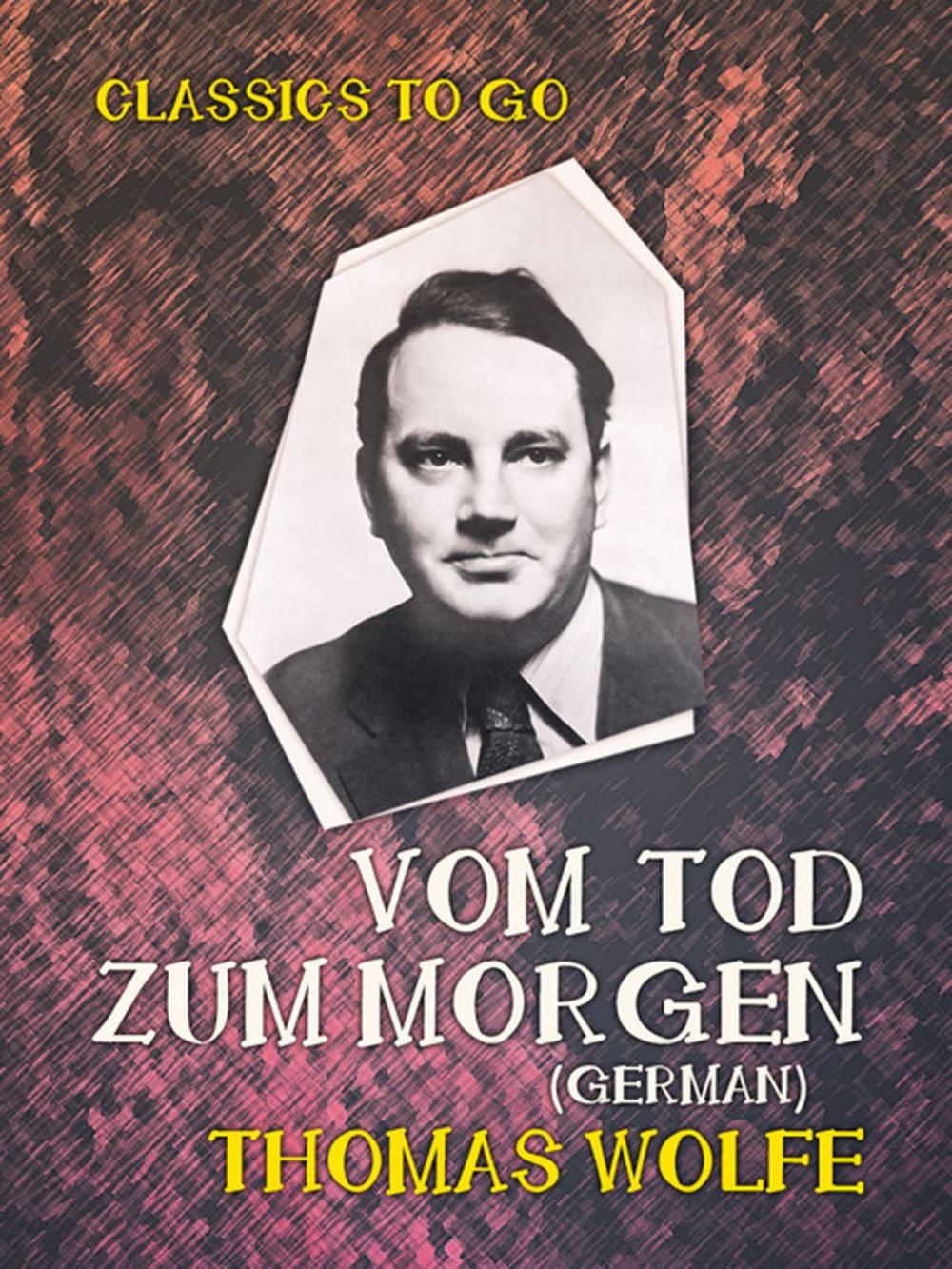 Big bigCover of Vom Tod zum Morgen (German)