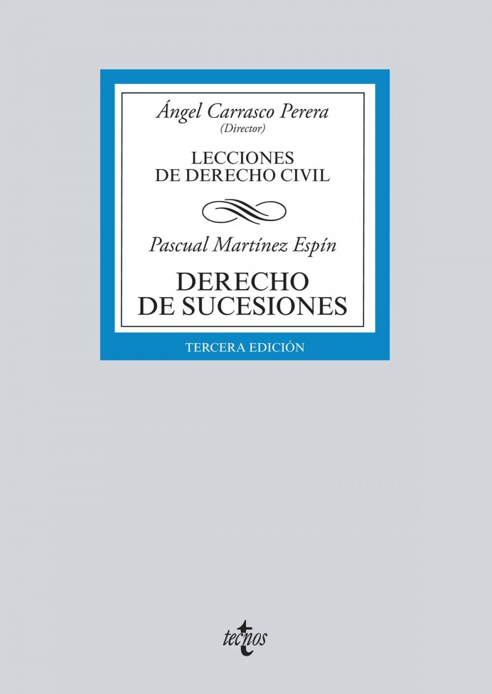 Big bigCover of Derecho de sucesiones