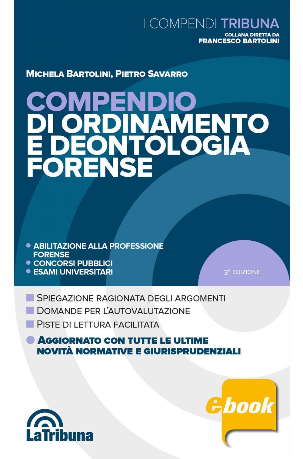 Big bigCover of Compendio di ordinamento e deontologia forense