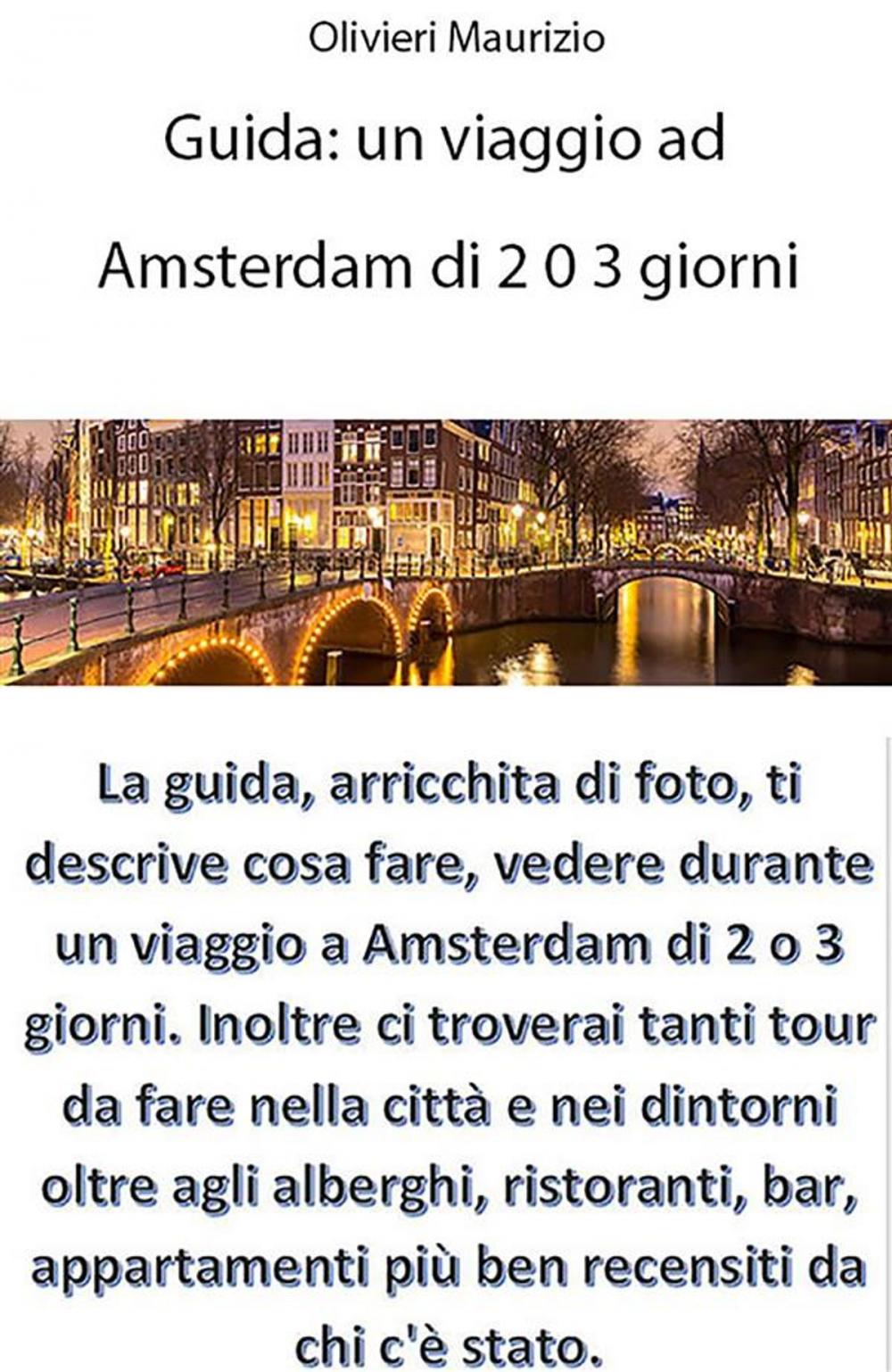 Big bigCover of Guida Viaggio a Amsterdam di 2 o 3 giorni