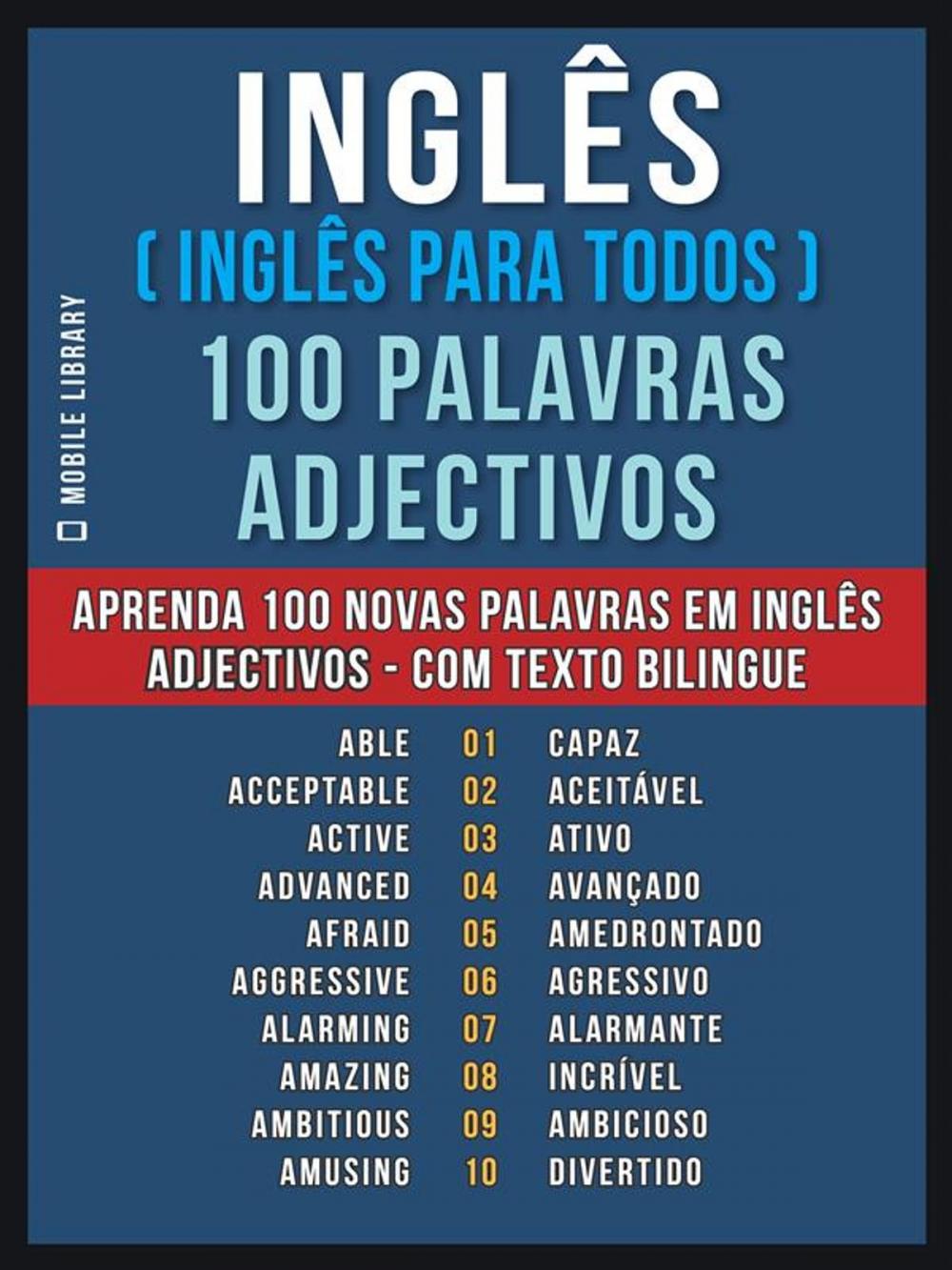 Big bigCover of Inglês ( Inglês Para Todos ) 100 Palavras - Adjectivos