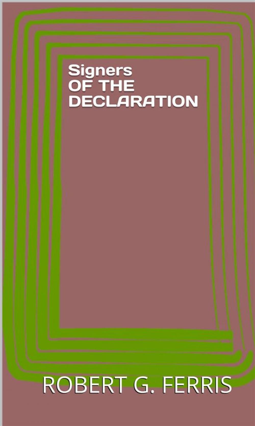 Big bigCover of Signers Of The Declaration