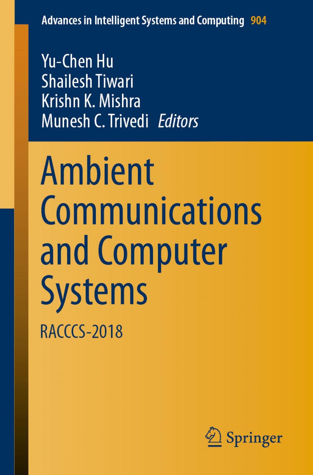 Big bigCover of Ambient Communications and Computer Systems