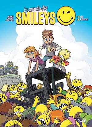 Cover of the book Le Monde des Smileys T02 by Benjamin Ferré, Gildas Le Roc'h, Christopher Lannes