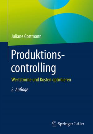 Cover of the book Produktionscontrolling by Martin Günther, Ulrich Vossebein, Raimund Wildner