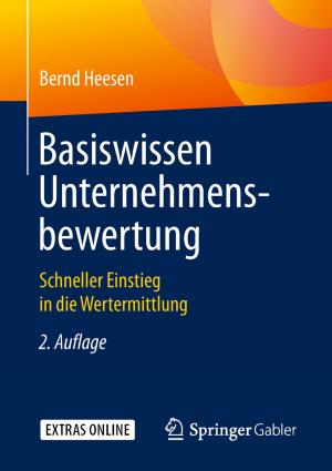 Cover of the book Basiswissen Unternehmensbewertung by Steffen Hillebrecht