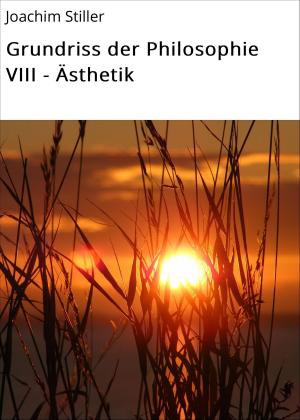 Book cover of Grundriss der Philosophie VIII - Ästhetik