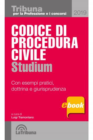 Book cover of Codice di procedura civile studium