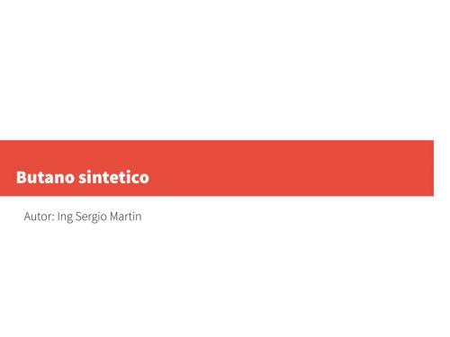 Cover of the book Butano sintético by Sergio Martin, Sergio Adrián Martin