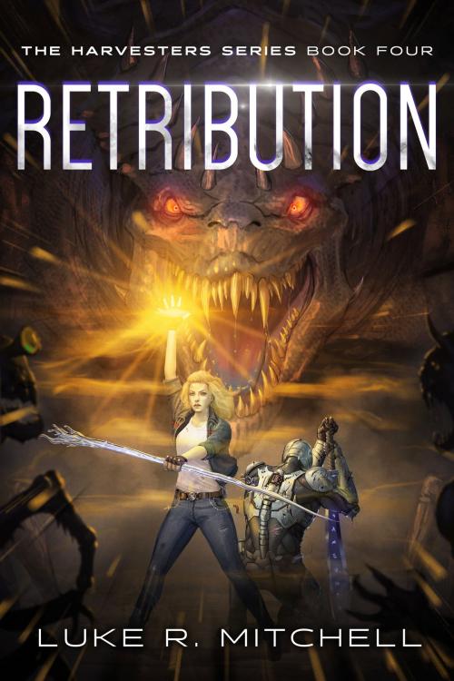 Cover of the book Retribution by Luke R. Mitchell, Whale Press Books