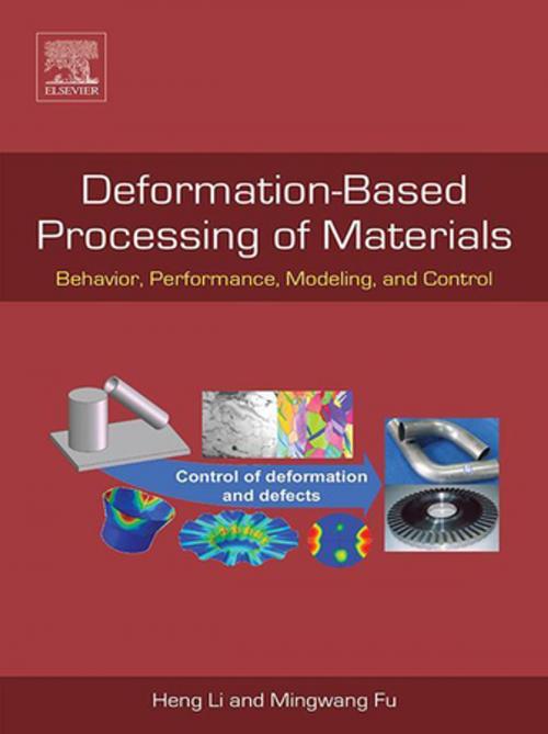 Cover of the book Deformation-Based Processing of Materials by Heng Li, Mingwang Fu, Elsevier Science