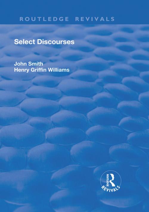 Cover of the book Select Discourses by John Smith, Taylor and Francis