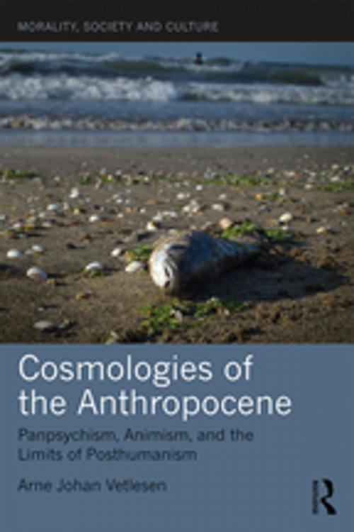 Cover of the book Cosmologies of the Anthropocene by Arne Johan Vetlesen, Taylor and Francis