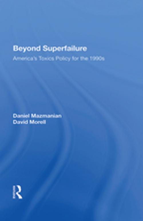 Cover of the book Beyond Superfailure by Daniel Mazmanian, Taylor and Francis