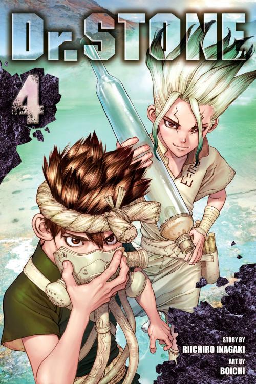 Cover of the book Dr. STONE, Vol. 4 by Riichiro Inagaki, VIZ Media