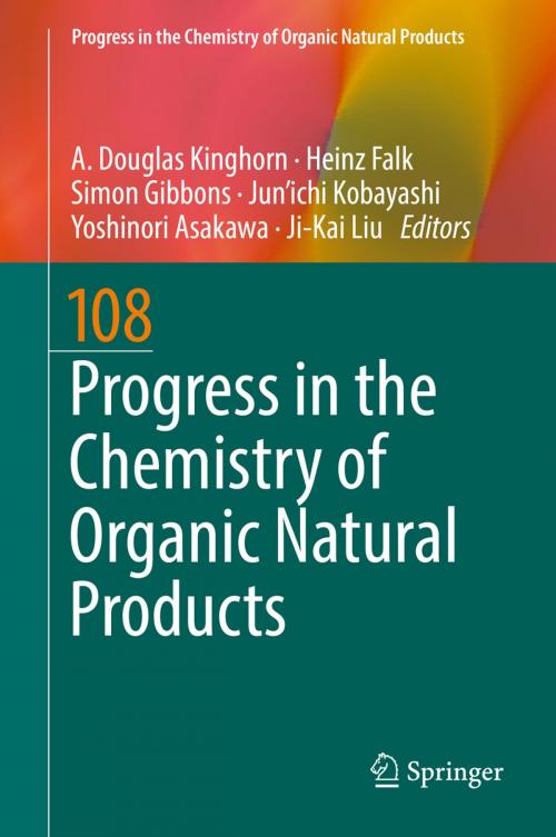 Cover of the book Progress in the Chemistry of Organic Natural Products 108 by , Springer International Publishing