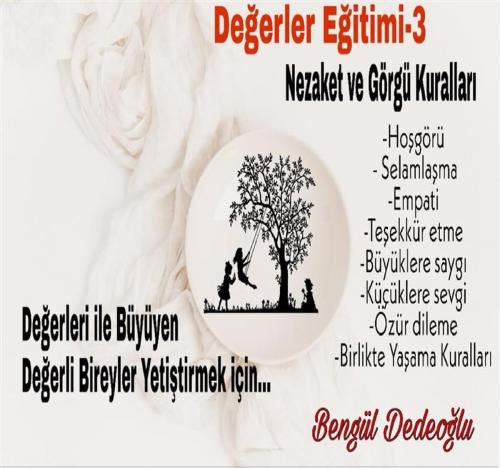 Cover of the book 3.Çoklu Zeka Eğitimi (Değerlerimiz) by Bengül Dedeoğlu, Bengül Dedeoğlu