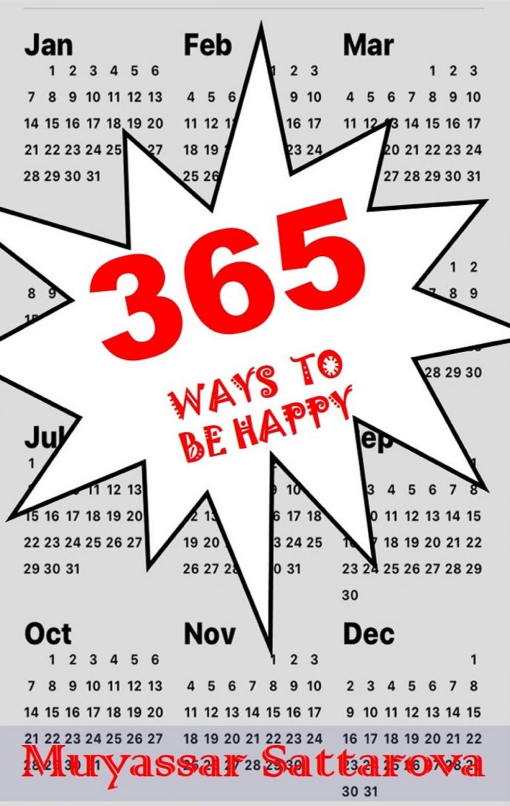 Big bigCover of 365 Ways to be Happy