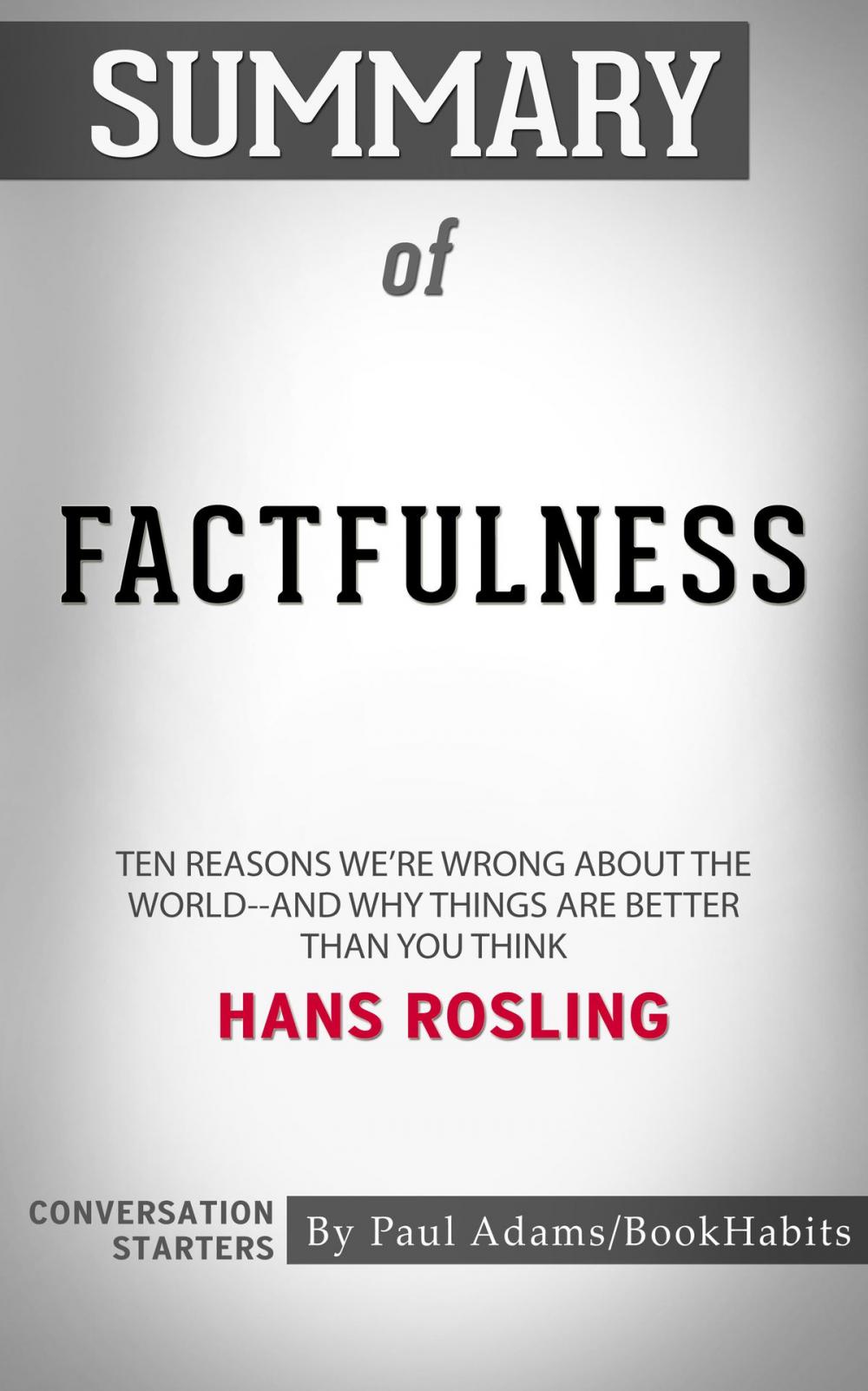 Big bigCover of Summary of Factfulness