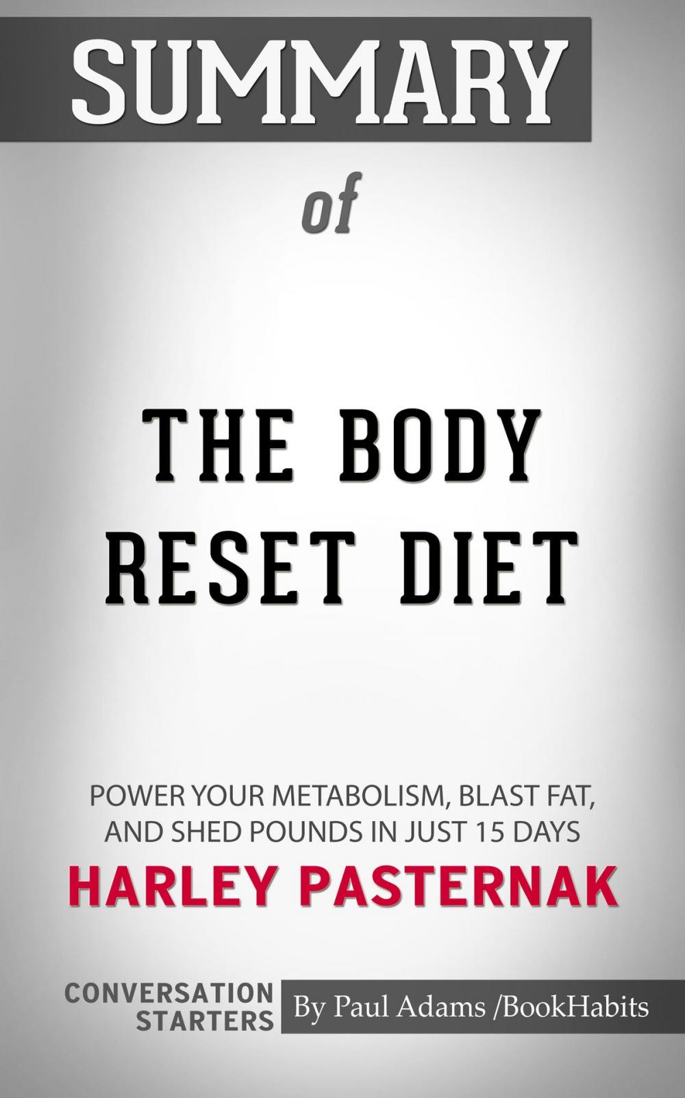 Big bigCover of Summary of The Body Reset Diet