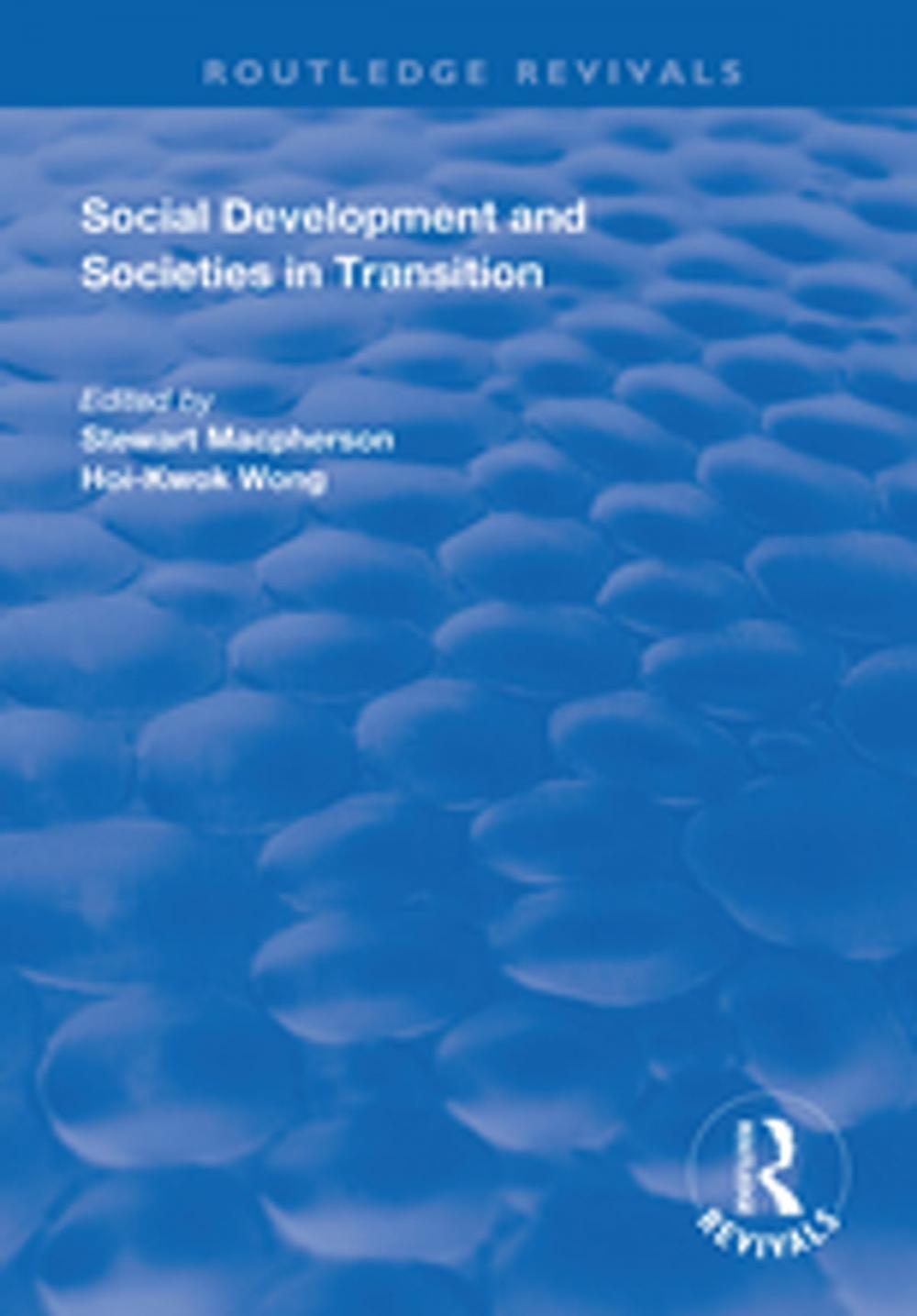 Big bigCover of Social Development and Societies in Transition