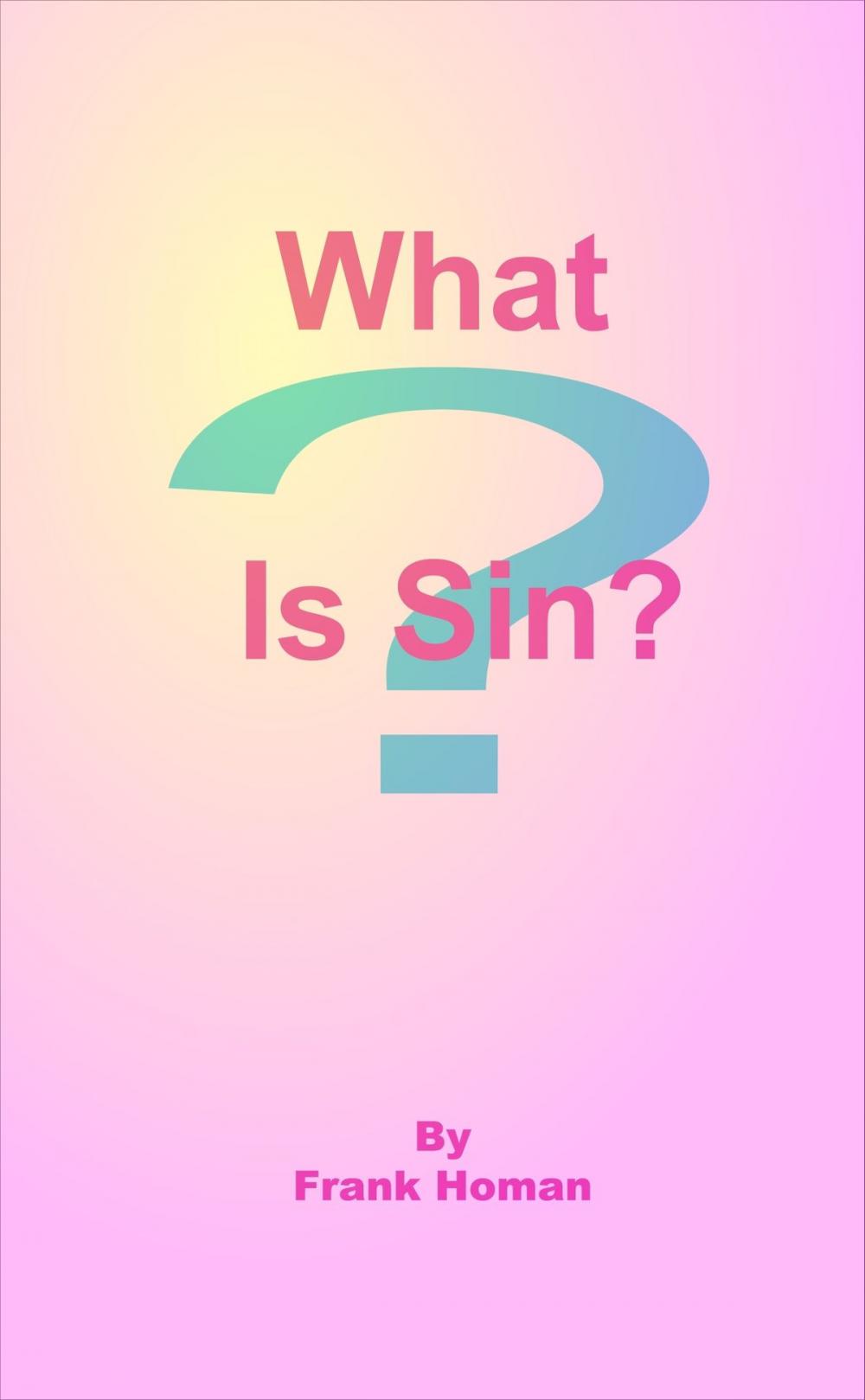 Big bigCover of What Is Sin?