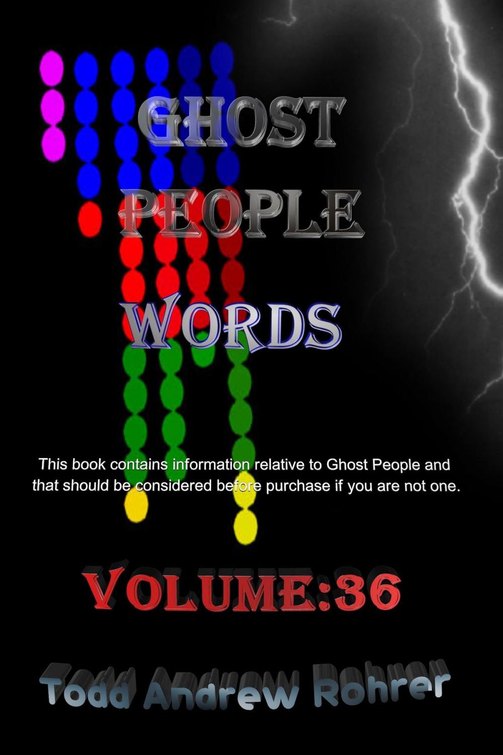 Big bigCover of Ghost People Words: Volume:36