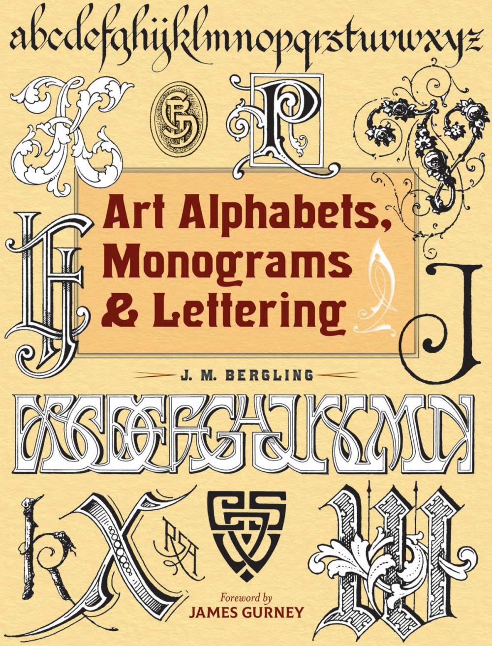 Big bigCover of Art Alphabets, Monograms, and Lettering