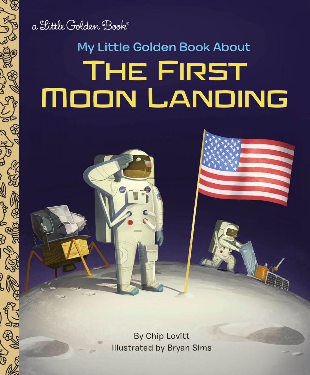 Big bigCover of My Little Golden Book About the First Moon Landing