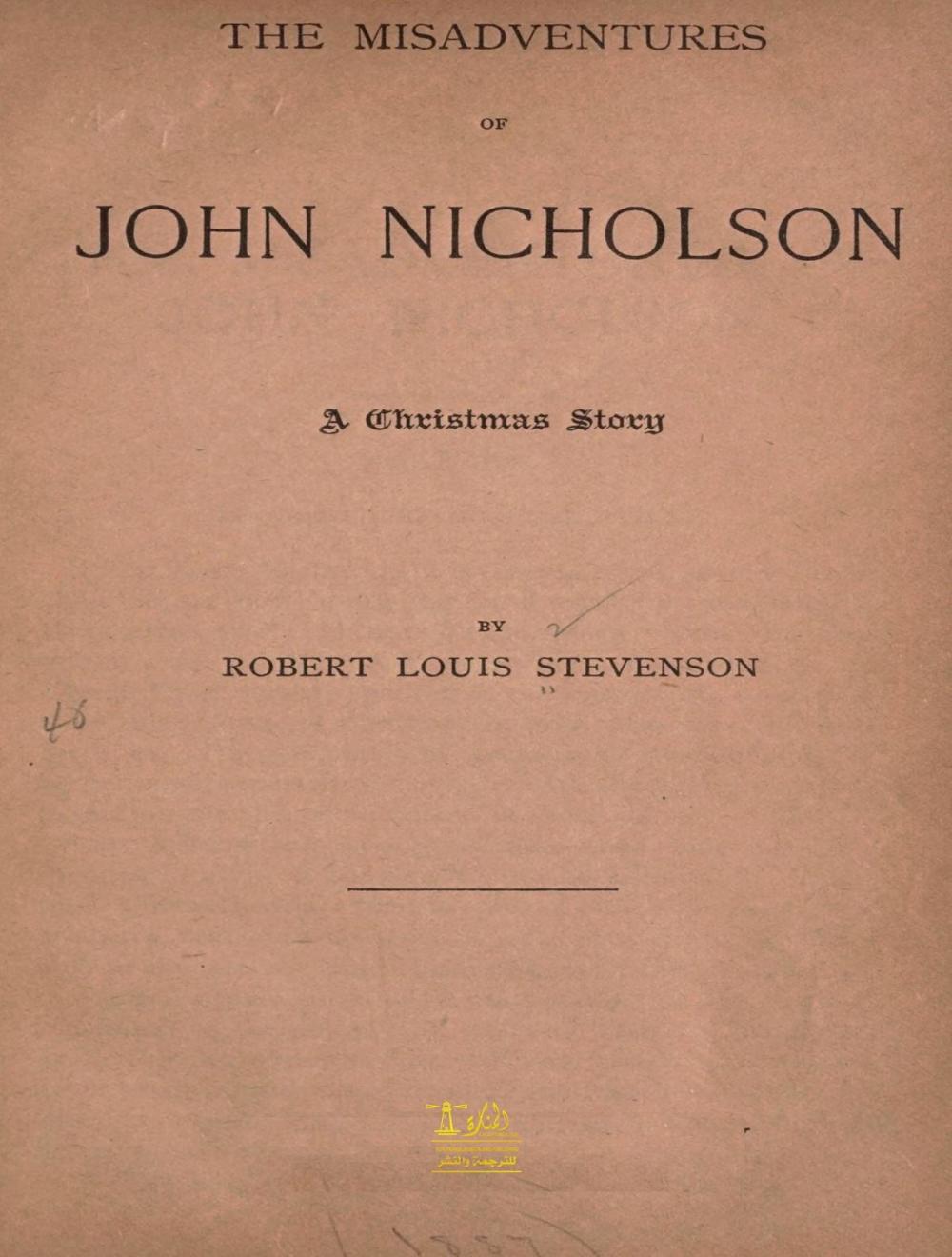 Big bigCover of The Misadventures of John Nicholson