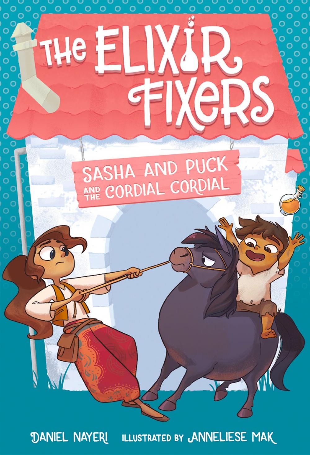 Big bigCover of Sasha and Puck and the Cordial Cordial