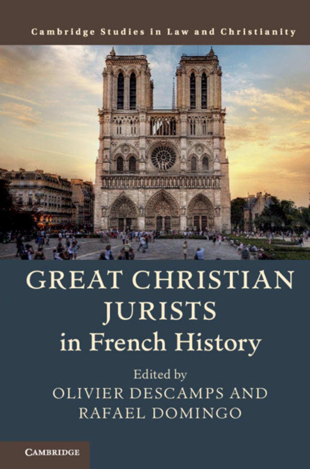 Big bigCover of Great Christian Jurists in French History