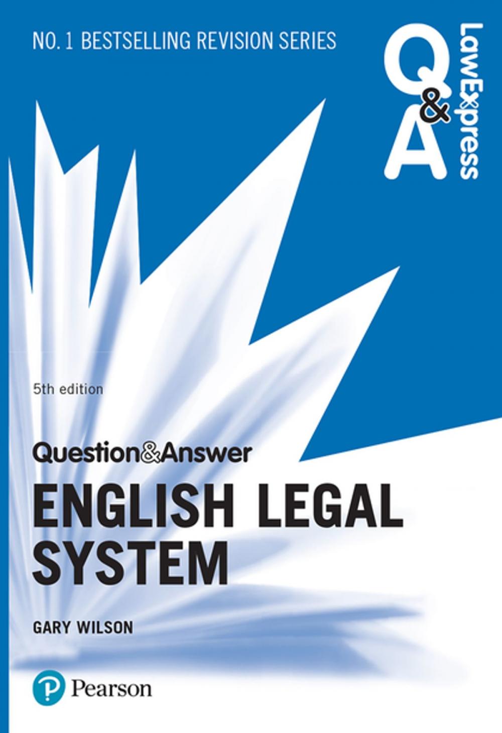 Big bigCover of Law Express Question and Answer: English Legal System