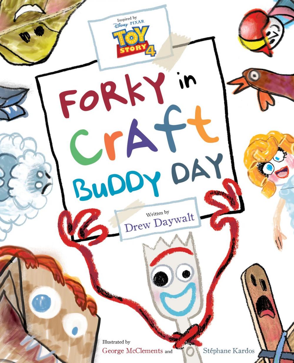 Big bigCover of Toy Story 4: Forky in Craft Buddy Day