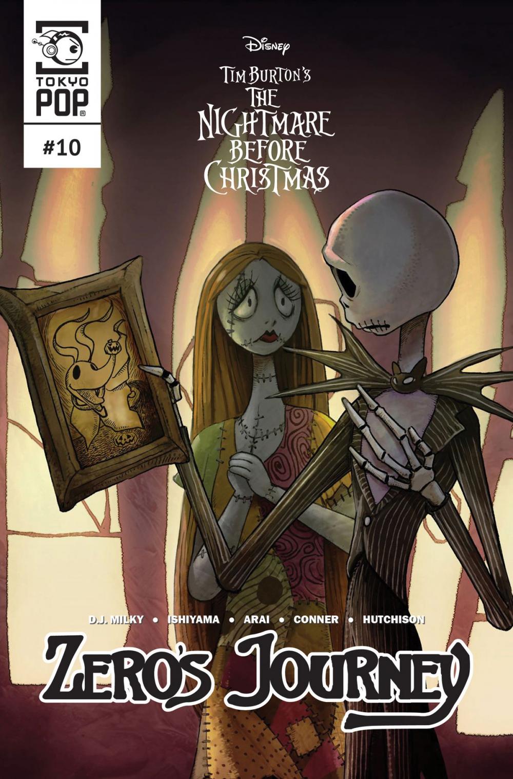 Big bigCover of Disney Manga: Tim Burton's The Nightmare Before Christmas -- Zero's Journey Issue #10