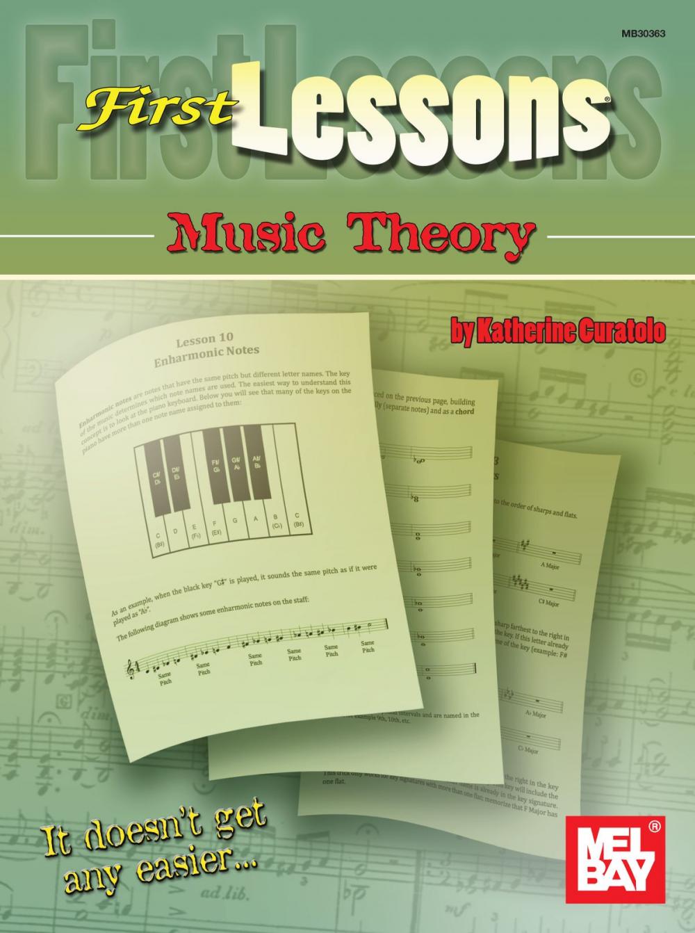 Big bigCover of First Lessons Music Theory