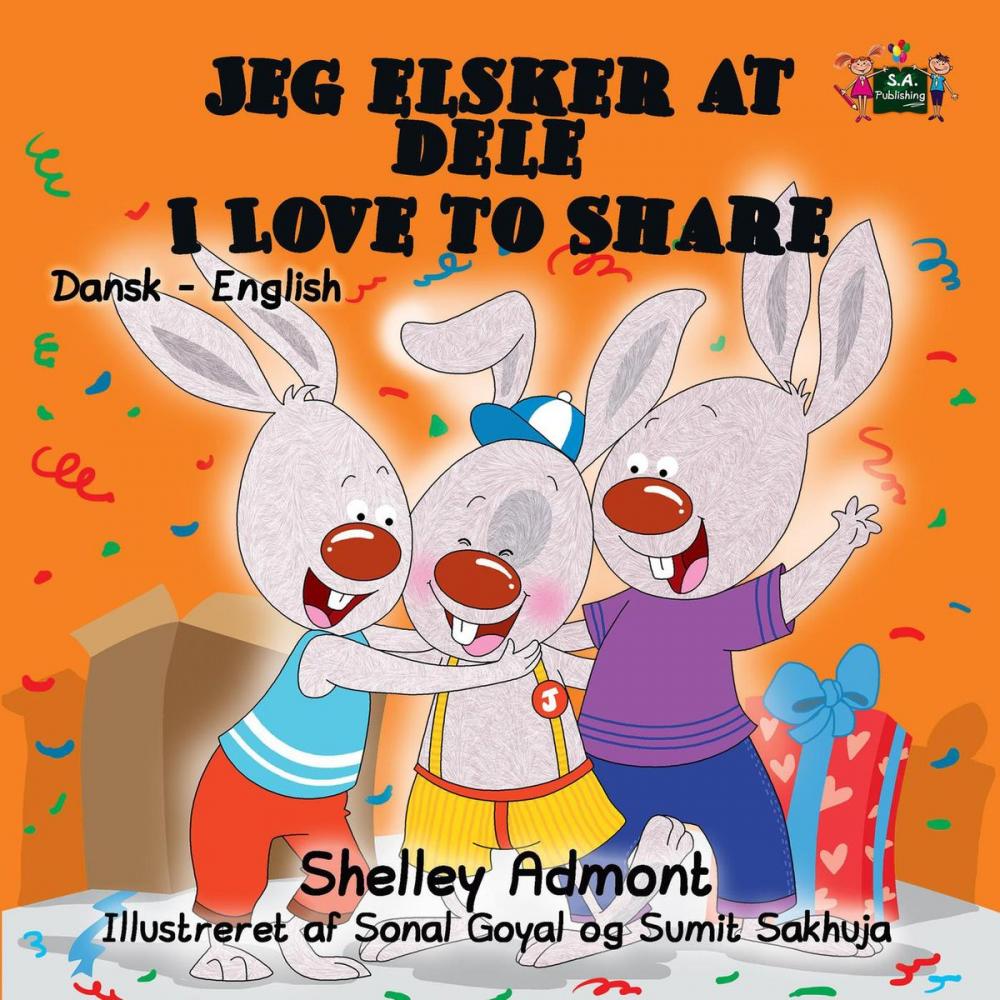 Big bigCover of Jeg elsker at dele I Love to Share