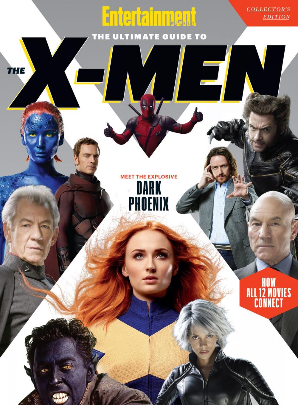 Big bigCover of Entertainment Weekly The Ultimate Guide to X-Men