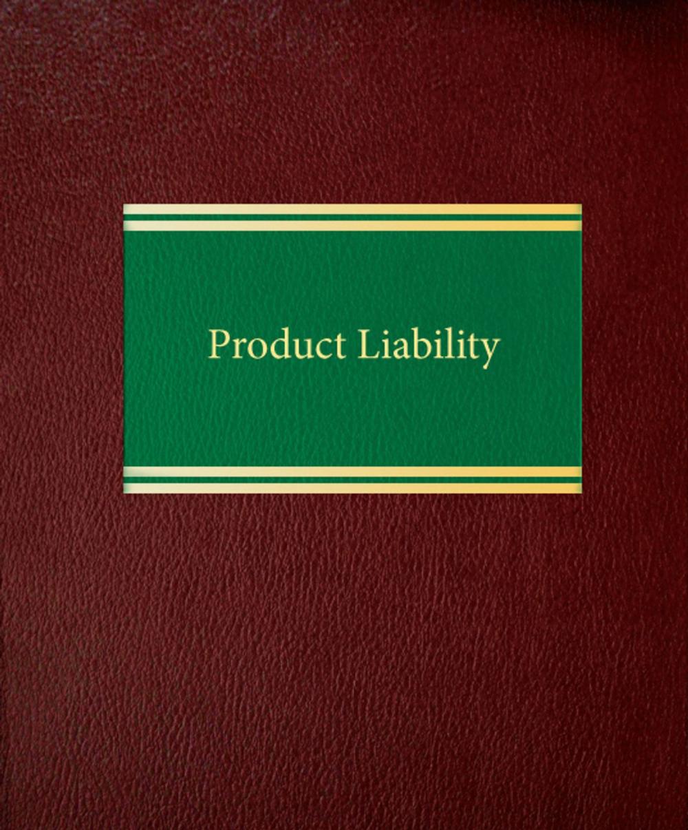 Big bigCover of Product Liability